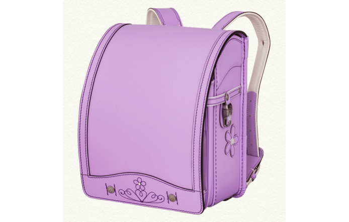 鞄工房山本の紫色のランドセル