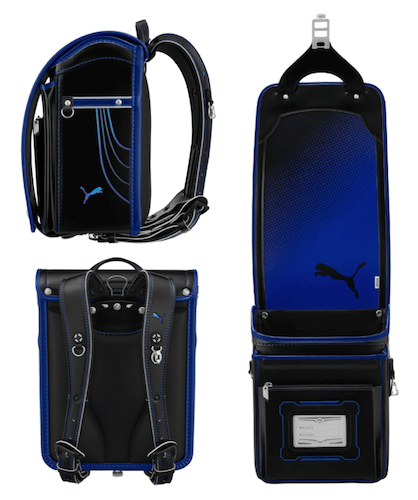 プーマランドセルネオンのデザイン